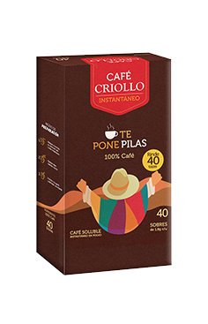 Café Criollo Instantáneo, bote 50 g - Mercosal